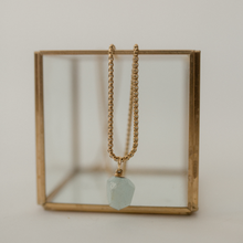 Load image into Gallery viewer, Sao Faceted Aquamarine Necklace
