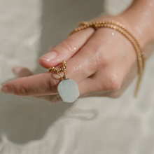 Load image into Gallery viewer, Sao Faceted Aquamarine Necklace