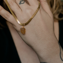 Load image into Gallery viewer, Pandia Raw Citrine Necklace