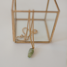 Load image into Gallery viewer, Callisto Faceted Peridot Necklace