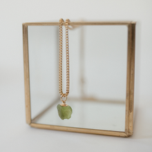 Load image into Gallery viewer, Rhea Raw Peridot Necklace