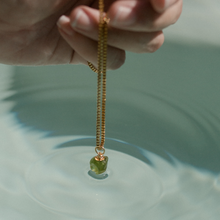 Load image into Gallery viewer, Rhea Raw Peridot Necklace